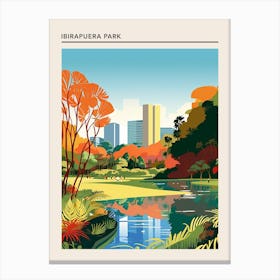 Ibirapuera Park Buenos Aires Argentina 4 Canvas Print