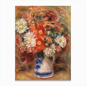 Bouquet (1919), Pierre Auguste Renoir Canvas Print