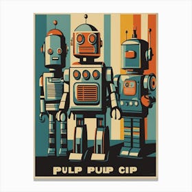 Pull Up Clip Canvas Print