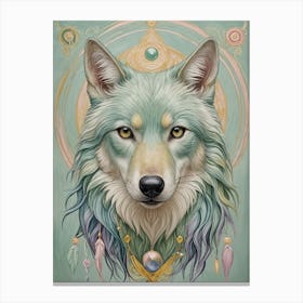 Boho Wolf no2 Lienzo