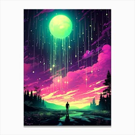 Neo-Noir Canvas Print