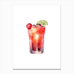 Cocktail Drink Canvas Print