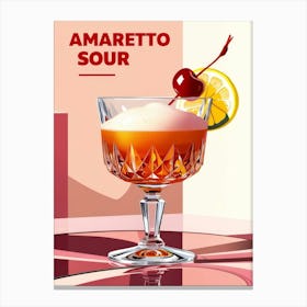 Amaretto Sour 7 Canvas Print