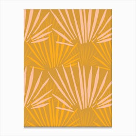 Palm Leaves Canvas Print