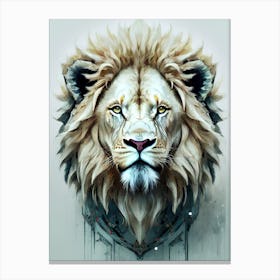 Lion Head 52 Canvas Print