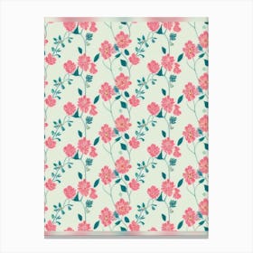 Floral Pattern 13 Canvas Print