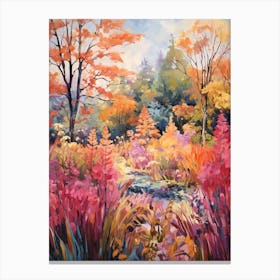 Autumn Gardens Painting Chanticleer Garden 1 Canvas Print