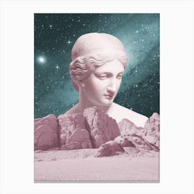 Ancient Space Goddess Canvas Print