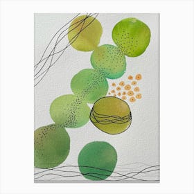 Macarons Abstract Canvas Print