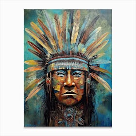 Indian Head Canvas Print