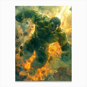 Hulk 12 Canvas Print