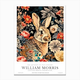 William Morris Exhibition Animals Series 23 Canvas Print