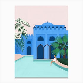 Marrakech Riad Morocco III Canvas Print