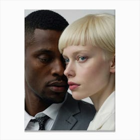 Man And A Woman Canvas Print