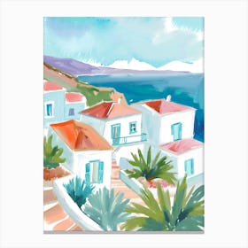 Travel Print Canvas Print