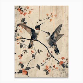 Hummingbirds Canvas Print Canvas Print