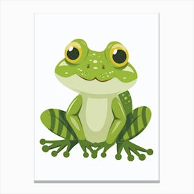 Cute Frog 2 Canvas Print