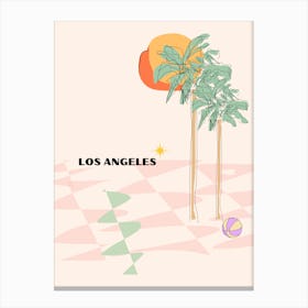 Los Angeles California Canvas Print