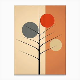 Abstract modern tree Canvas Print