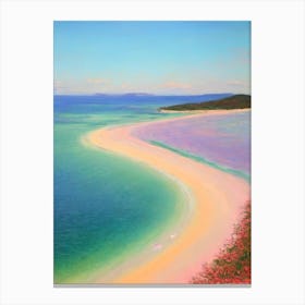 Wineglass Bay Australia Monet Style Canvas Print