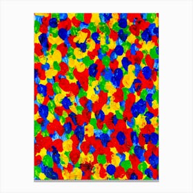 Hand painted abstract artwork. Modern painting. Canvas Print