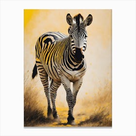Zebra 1 Canvas Print