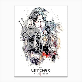 The witcher 1 Canvas Print