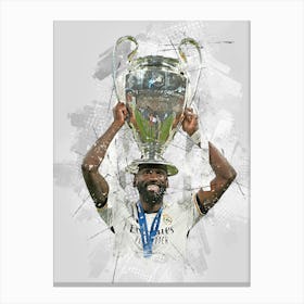 Antonio Rudiger Real Madrid Canvas Print