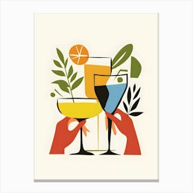 Cocktail Party Canvas Print