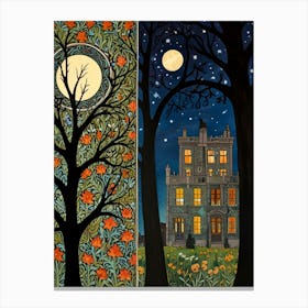 William Morris Moonlight In The Woods 35 Stampe su tela