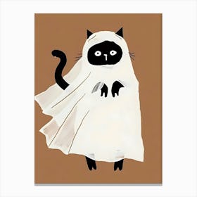 Halloween Cat 5 Canvas Print