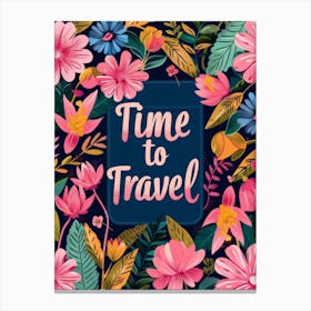 Time To Travel 1 Canvas Print