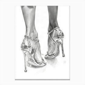 High Heeled Shoes 9 Canvas Print