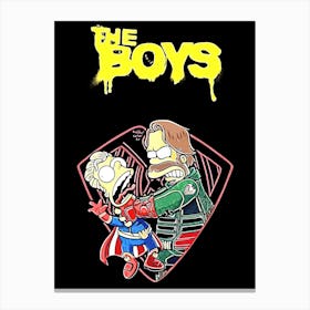 the boys 40 Canvas Print