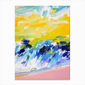 Esperance Beach, Australia Bright Abstract Canvas Print