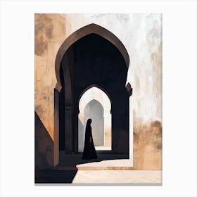 Islamic Woman Canvas Print