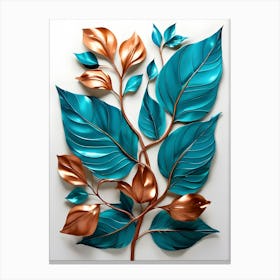 Leaf Wall Art Canvas Print