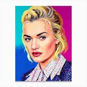 Kate Winslet Pop Movies Art Movies Canvas Print