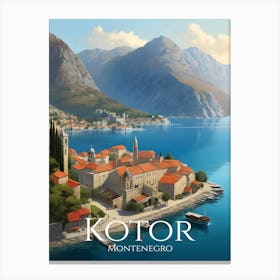 Kotor Canvas Print