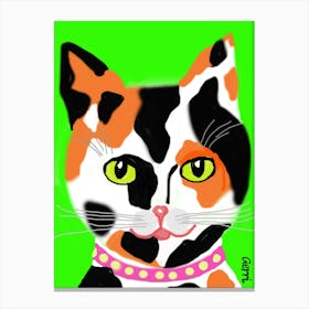 Cat Art 1 Canvas Print