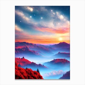 Landscape Painting 53 Canvas Print