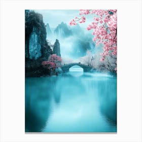 Chinese Cherry Blossoms 6 Canvas Print