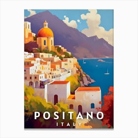 Positano Travel Canvas Print