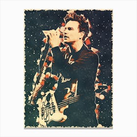 Blink 182 mark hoppus 1 Canvas Print