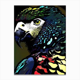 Colorful Parrot Canvas Print