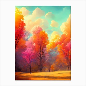 Autumn Landscape Canvas Print