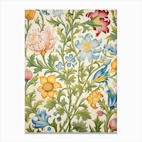 Floral Wallpaper 334 Canvas Print