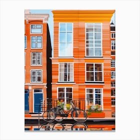 Amsterdam Cityscape Canvas Print