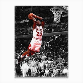 Michael Jordan Canvas Print