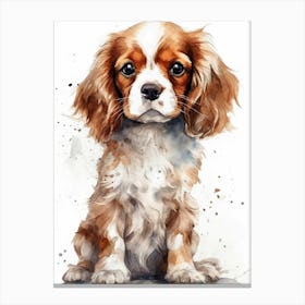 King Charles Spaniels Canvas Print